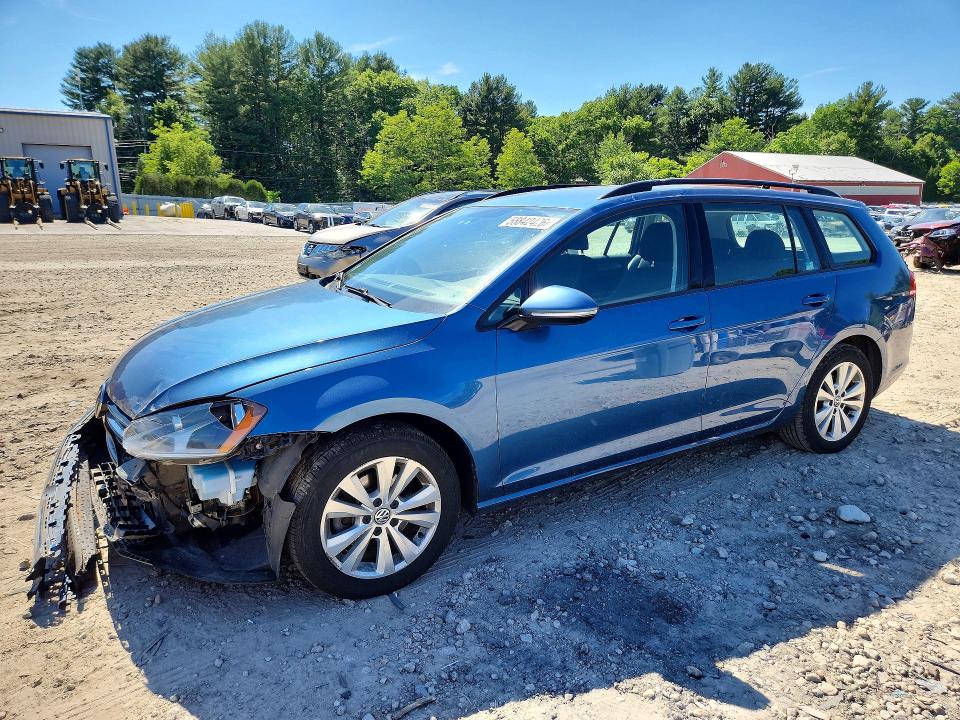 56842426 :رقم المزاد ، 3VW017AU1HM535612 vin ، 2017 Volkswagen Golf Sportwagen مزاد بيع