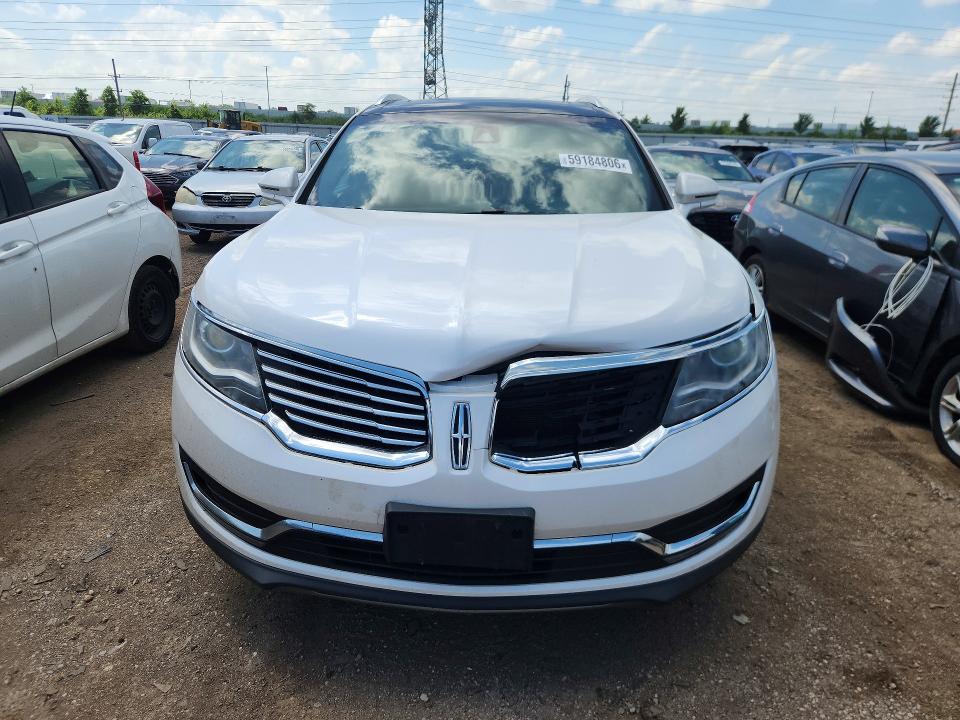 59184806 :رقم المزاد ، 2LMPJ8LP1JBL38641 vin ، 2018 Lincoln Mkx مزاد بيع