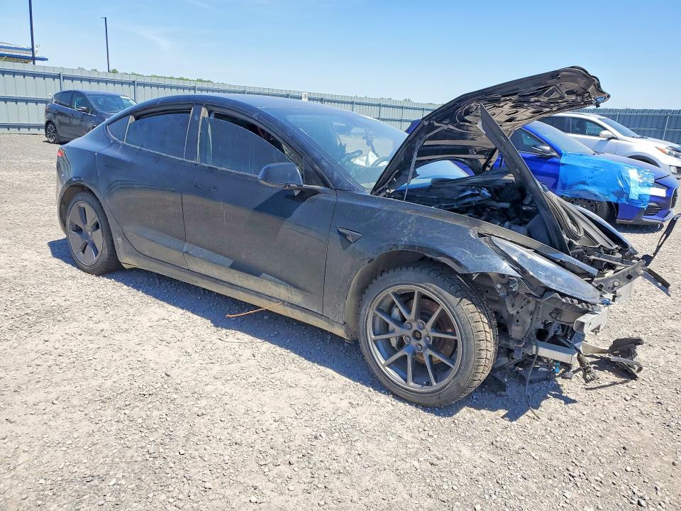 55957436 :رقم المزاد ، 5YJ3E1EB1PF416505 vin ، 2023 Tesla Model 3 مزاد بيع