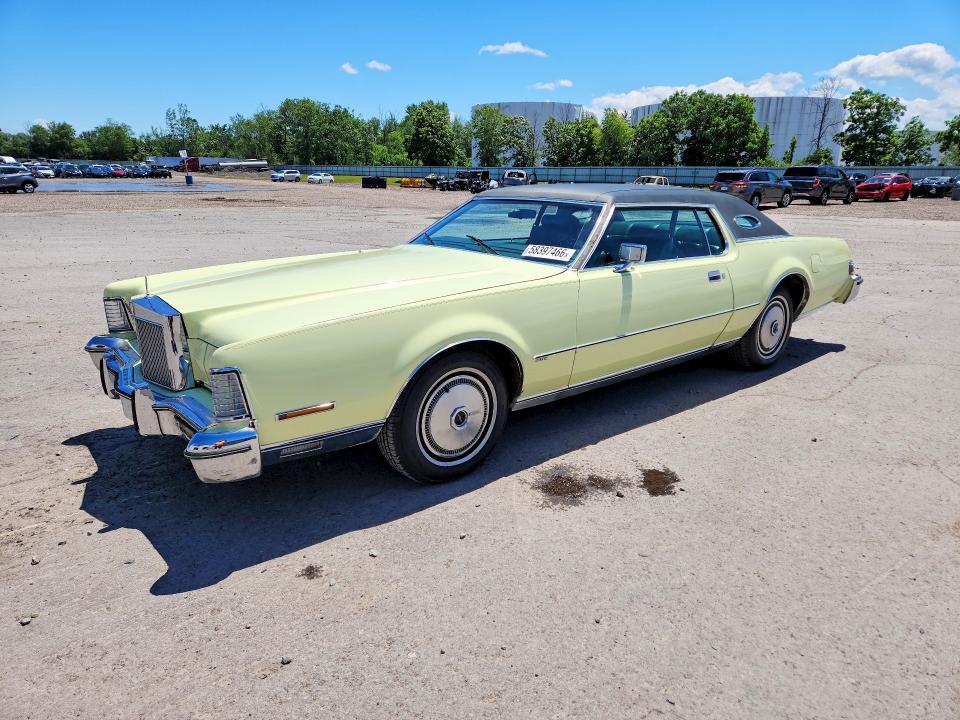 1974 Lincoln Continental მანქანა იყიდება აუქციონზე, vin: NY76754, აუქციონის ნომერი: 58397466