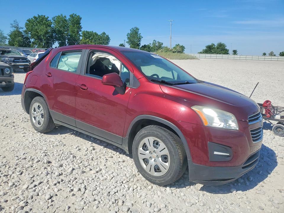 Продажа на аукционе авто 2016 Chevrolet Trax, vin: 3GNCJKSB6GL135153, номер лота: 55680506