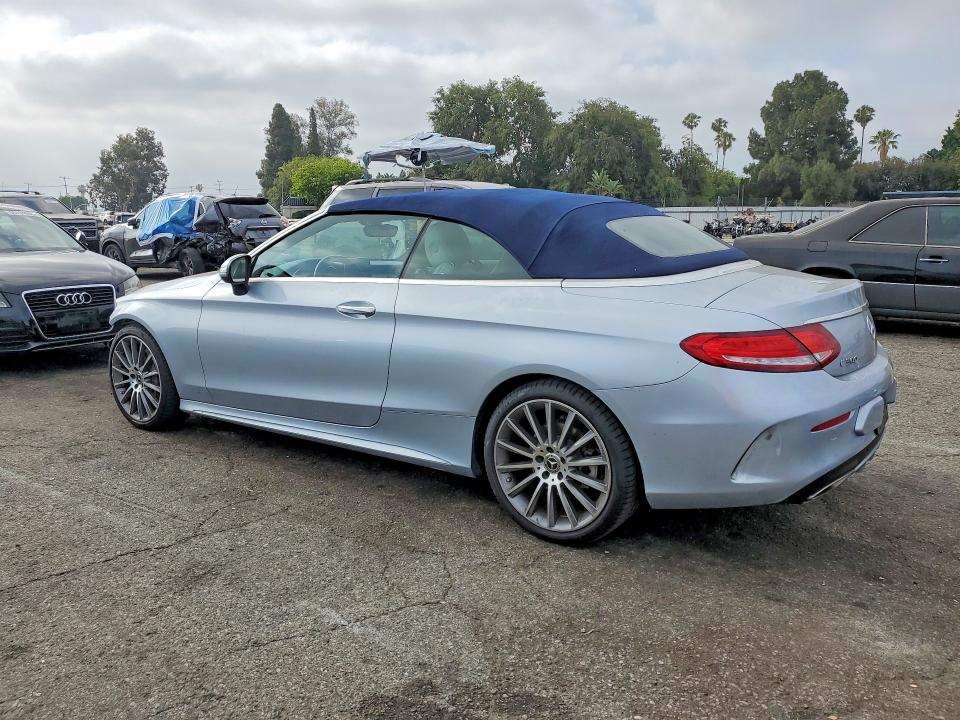 2018 Mercedes-benz C მანქანა იყიდება აუქციონზე, vin: WDDWK4JB7JF617962, აუქციონის ნომერი: 55616976
