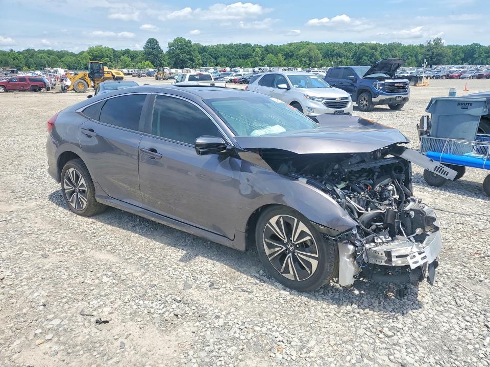 55405076 :رقم المزاد ، JHMFC1F35JX032071 vin ، 2018 Honda Civic مزاد بيع