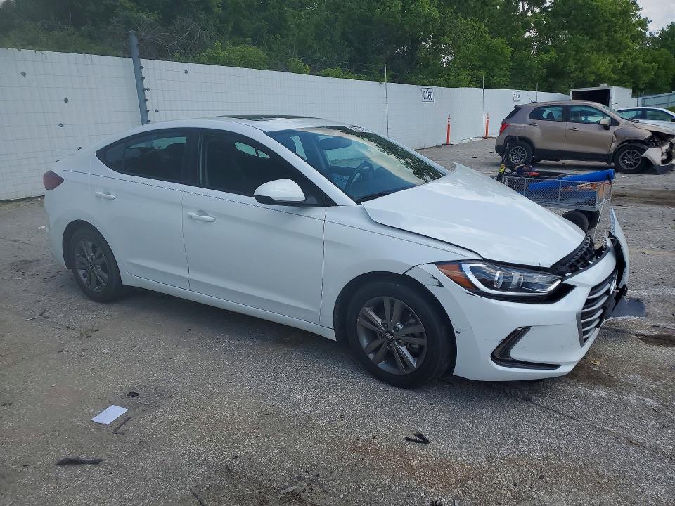 Продаж на аукціоні авто 2018 Hyundai Elantra, vin: 5NPD84LF3JH217001, номер лоту: 55815816
