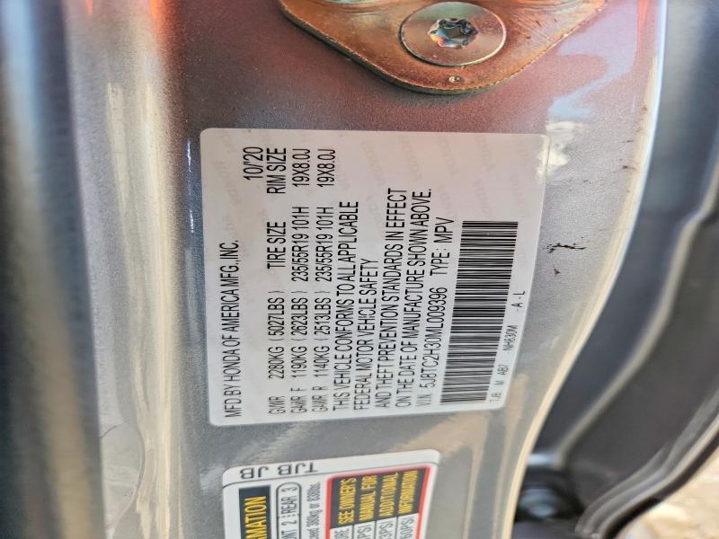 Aukcja sprzedaży 2021 Acura Rdx, vin: 5J8TC2H30ML009396, numer aukcji: 58092936