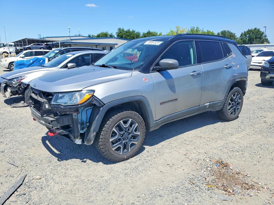 Продажа на аукционе авто 2019 Jeep Compass, vin: 3C4NJDDB7KT668096, номер лота: 55864926