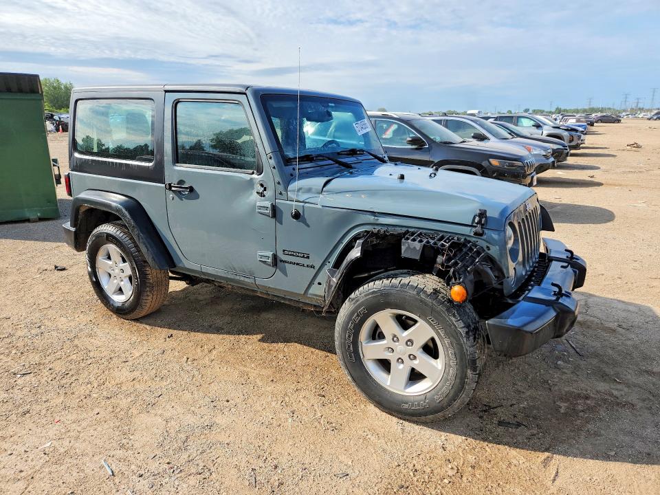 Продажа на аукционе авто 2015 Jeep Wrangler, vin: 1C4AJWAG1FL659650, номер лота: 57048586