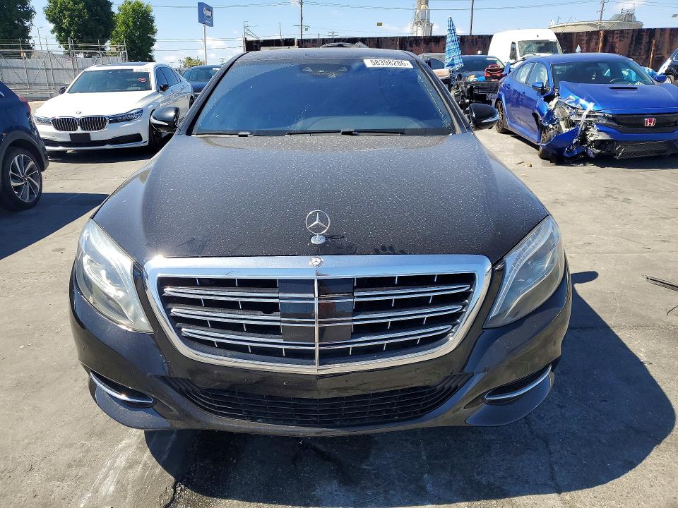 58398286 :رقم المزاد ، WDDUG8CB8FA118511 vin ، 2015 Mercedes-benz S مزاد بيع