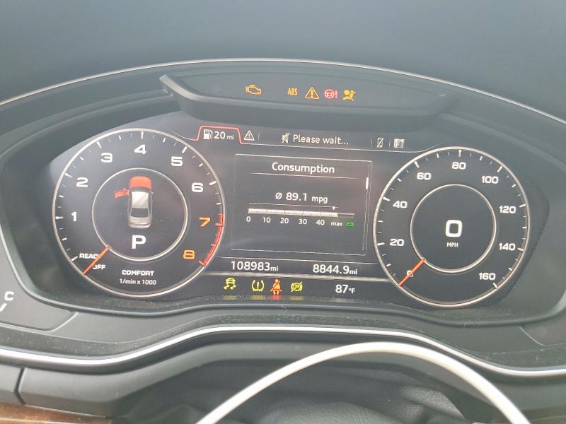 2018 Audi A4 მანქანა იყიდება აუქციონზე, vin: WAUDNAF42JA215035, აუქციონის ნომერი: 56678956