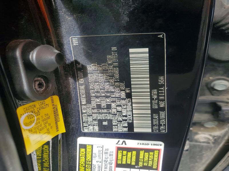 57054636 :رقم المزاد ، 4T3ZK3BB1BU046226 vin ، 2011 Toyota Venza مزاد بيع