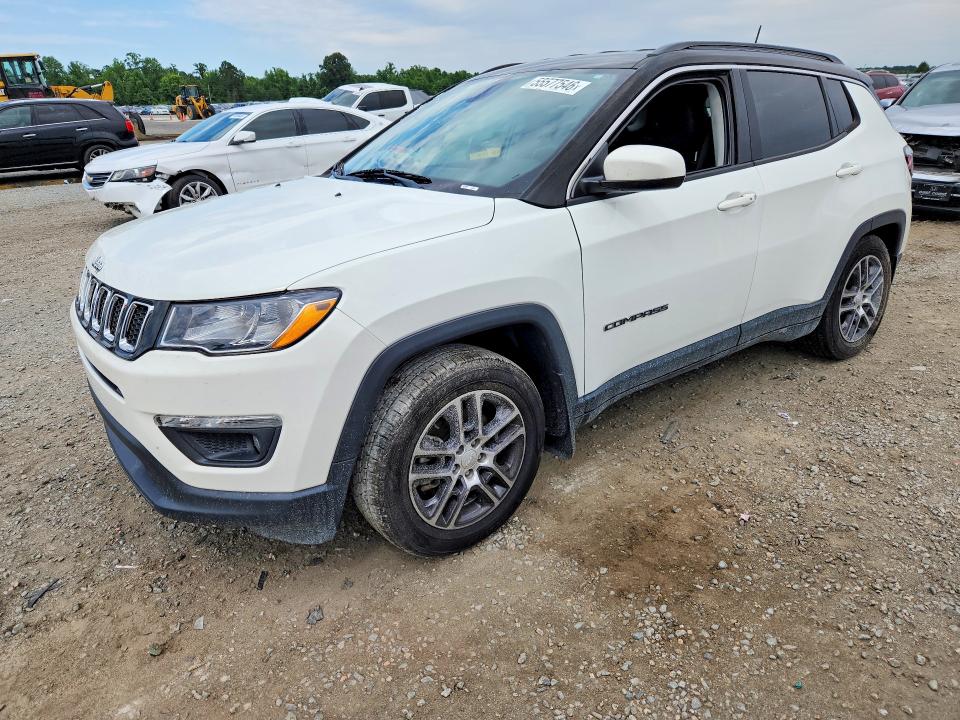 2020 Jeep Compass მანქანა იყიდება აუქციონზე, vin: 3C4NJCBB5LT133850, აუქციონის ნომერი: 55577546