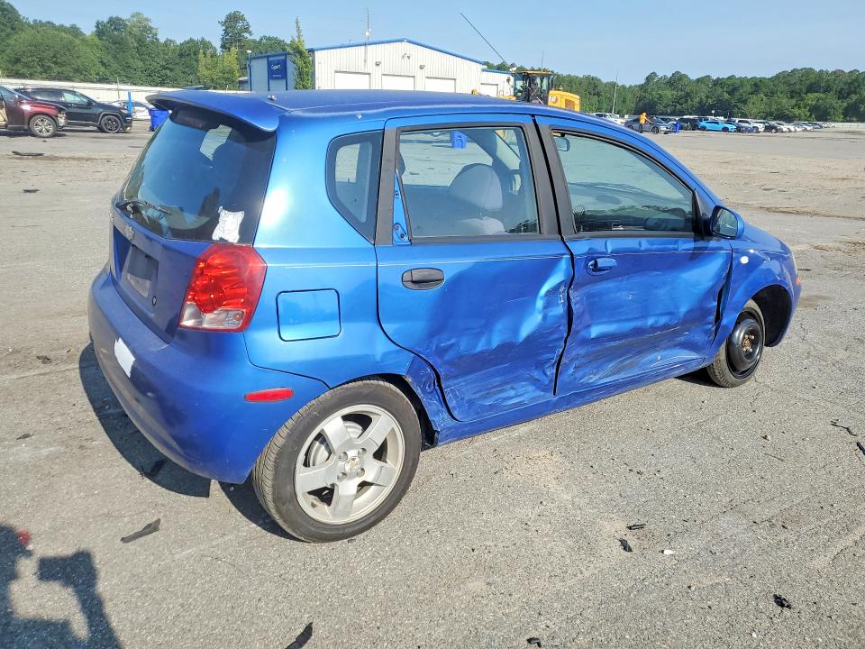 2006 Chevrolet Aveo მანქანა იყიდება აუქციონზე, vin: KL1TG66616B545667, აუქციონის ნომერი: 59000986