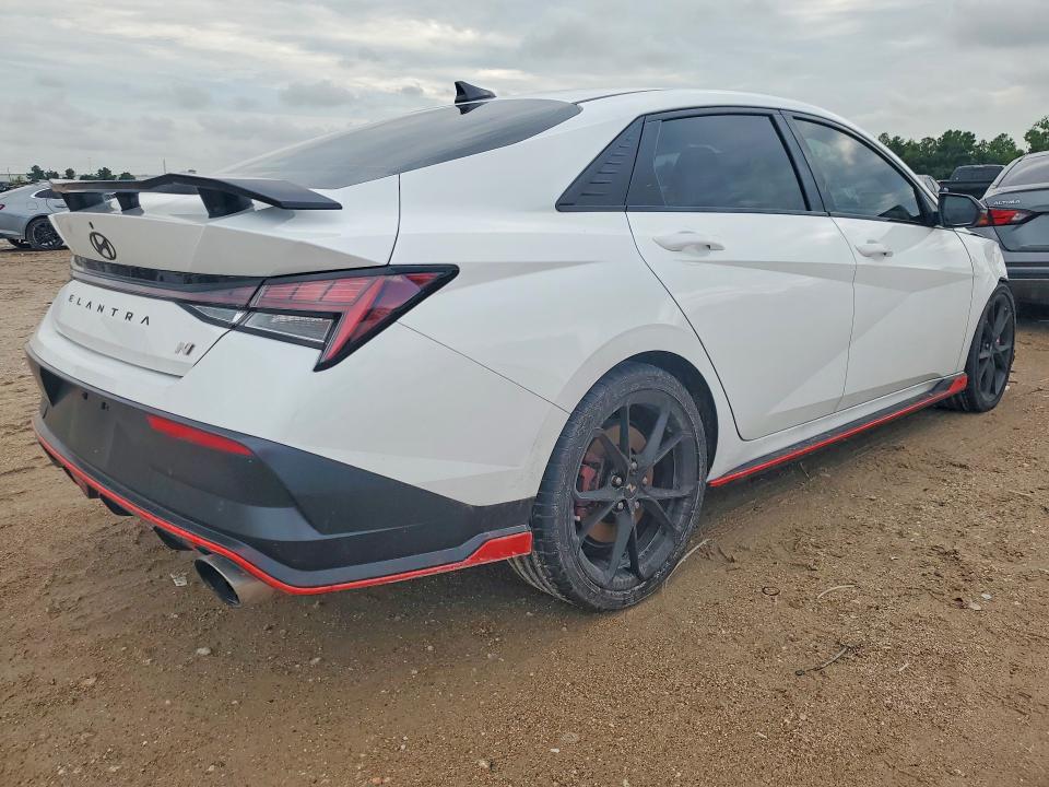 2025 Hyundai Elantra N მანქანა იყიდება აუქციონზე, vin: KMHLW4DK3SU030650, აუქციონის ნომერი: 57072616