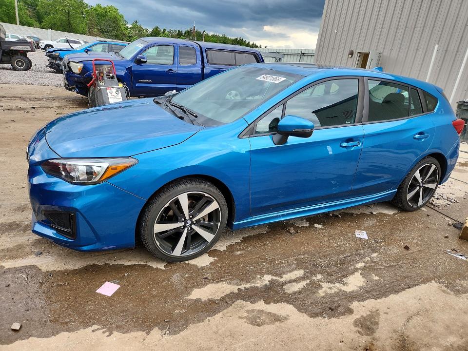 54921566 :رقم المزاد ، 4S3GTAM63K3758216 vin ، 2019 Subaru Impreza مزاد بيع
