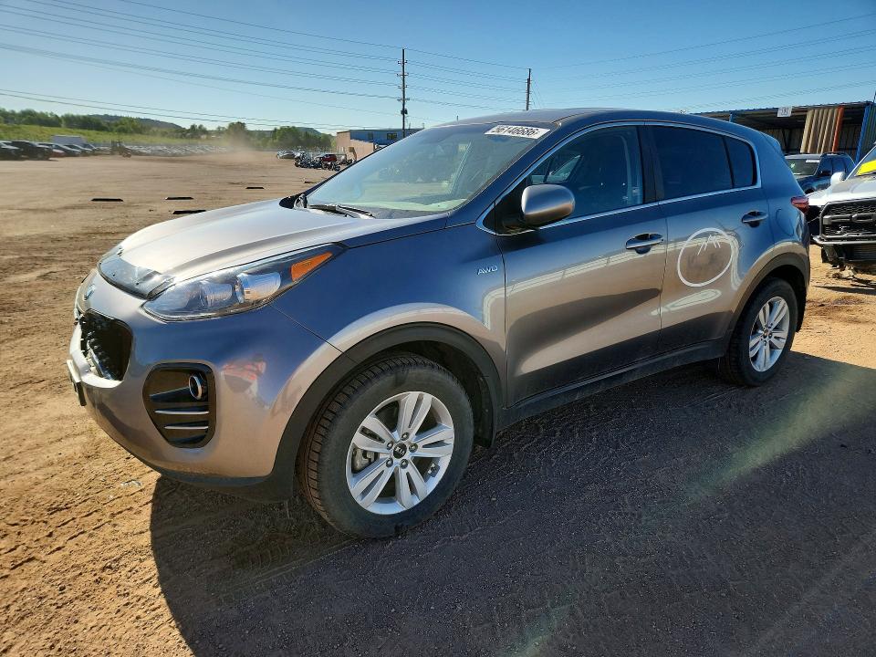 56146686 :رقم المزاد ، KNDPMCACXH7155431 vin ، 2017 Kia Sportage مزاد بيع