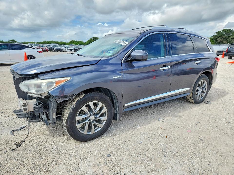 57189846 :رقم المزاد ، 5N1CL0MN2EC523824 vin ، 2014 Infiniti Qx60 مزاد بيع