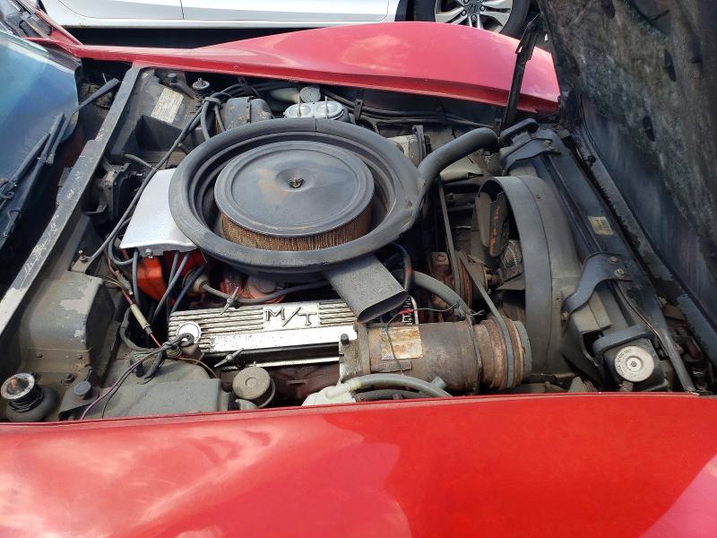 Продаж на аукціоні авто 1975 Chevrolet Corvette, vin: 1Z37J5S419718, номер лоту: 57039036