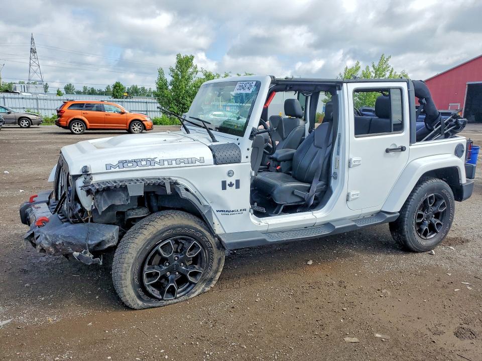 2017 Jeep Wrangler Unlimited მანქანა იყიდება აუქციონზე, vin: 1C4BJWEG4HL708129, აუქციონის ნომერი: 56648746