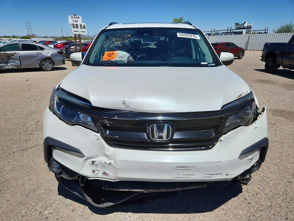 Auction sale of the 2022 Honda Pilot, vin: 5FNYF6H27NB044211, lot number: 59382076