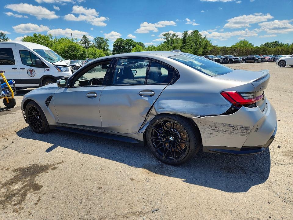 2024 Bmw M3 მანქანა იყიდება აუქციონზე, vin: WBS43AY01RFS41331, აუქციონის ნომერი: 58631016
