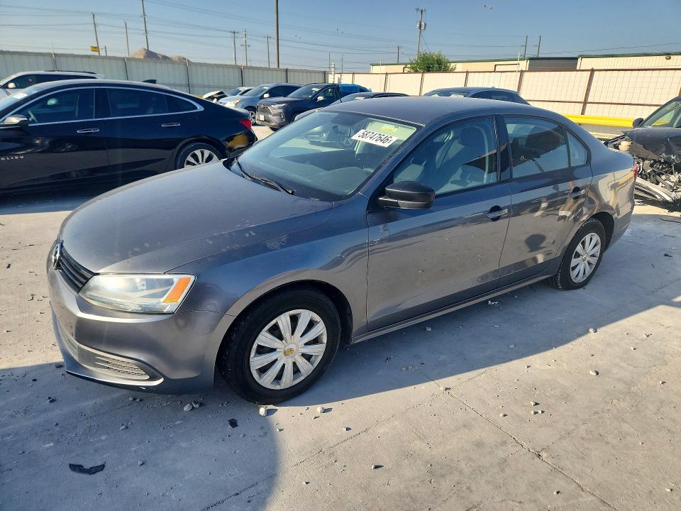 2014 Volkswagen Jetta მანქანა იყიდება აუქციონზე, vin: 3VW2K7AJ6EM257717, აუქციონის ნომერი: 58747646