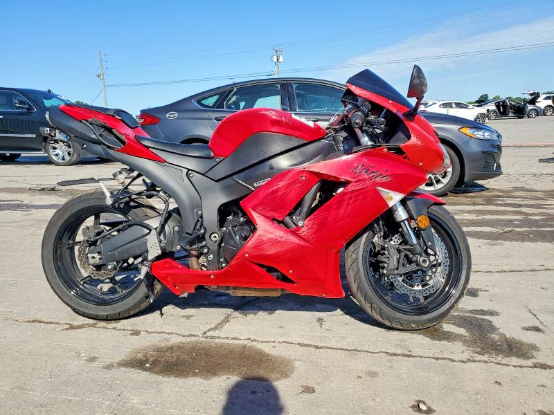 57419506 :رقم المزاد ، JKAZX4P157A018291 vin ، 2007 Kawasaki Zx600 مزاد بيع