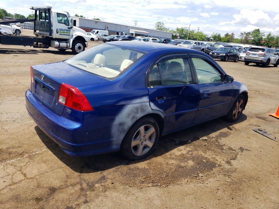 2004 Honda Civic მანქანა იყიდება აუქციონზე, vin: 2HGES163X4H585597, აუქციონის ნომერი: 58229426