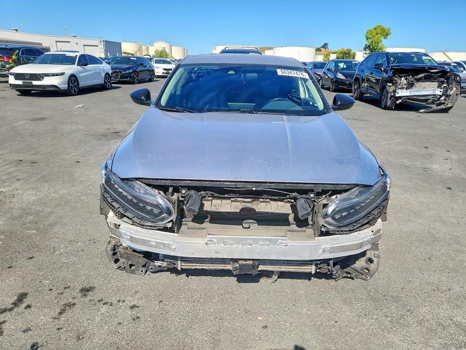 56347476 :رقم المزاد ، 1HGCV1F46MA124306 vin ، 2021 Honda Accord مزاد بيع