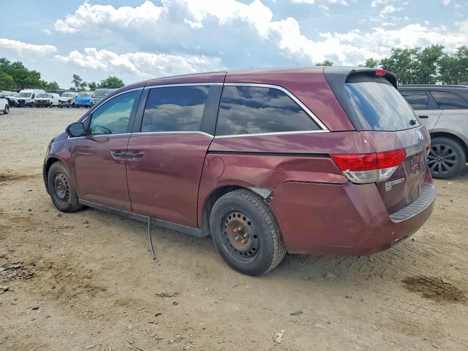 2016 Honda Odyssey მანქანა იყიდება აუქციონზე, vin: 5FNRL5H2XGB066228, აუქციონის ნომერი: 57090346
