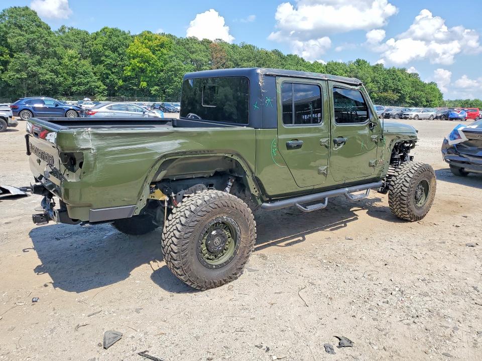 2022 Jeep Gladiator მანქანა იყიდება აუქციონზე, vin: 1C6HJTAG1NL165615, აუქციონის ნომერი: 58707626