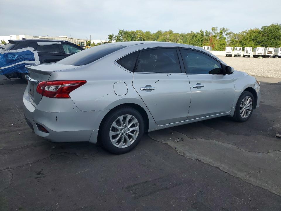 56035736 :رقم المزاد ، 3N1AB7AP6KY255198 vin ، 2019 Nissan Sentra مزاد بيع