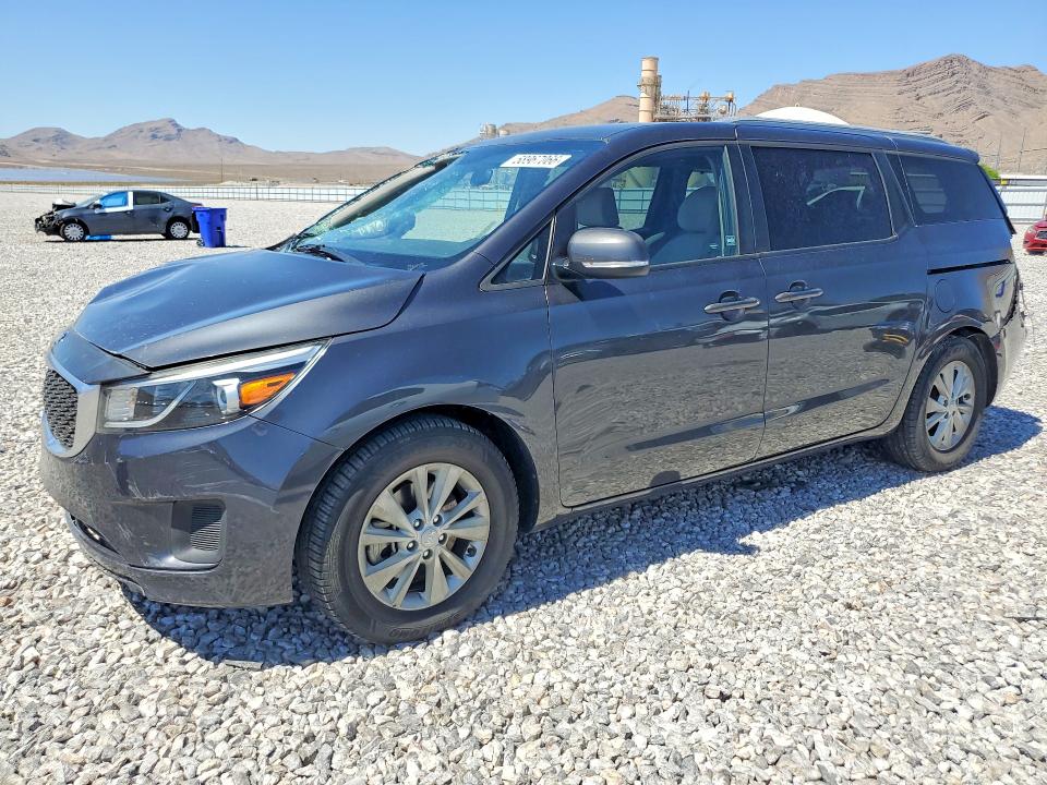 58967066 :رقم المزاد ، KNDMB5C13G6183947 vin ، 2016 Kia Sedona مزاد بيع