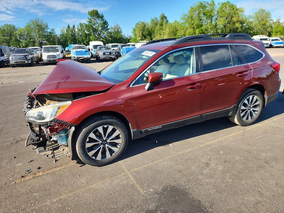 2015 Subaru Outback მანქანა იყიდება აუქციონზე, vin: 4S4BSALC5F3256474, აუქციონის ნომერი: 58092756