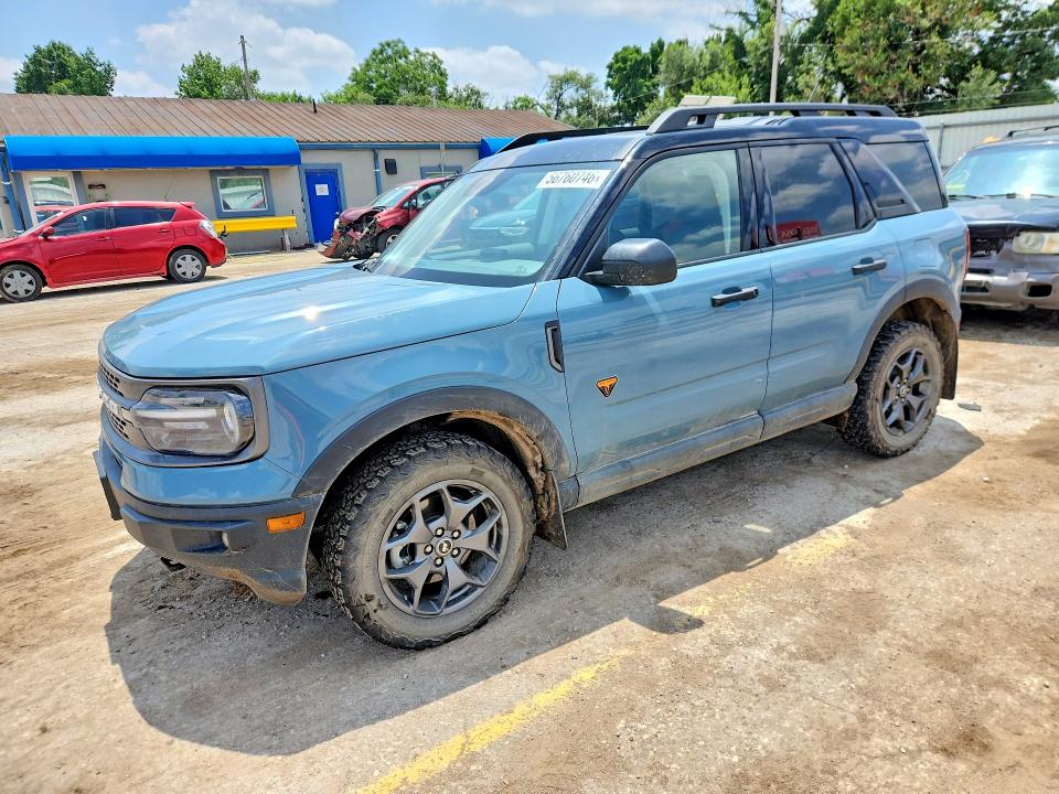 2021 Ford Bronco Sport მანქანა იყიდება აუქციონზე, vin: 3FMCR9D93MRA47475, აუქციონის ნომერი: 56760746