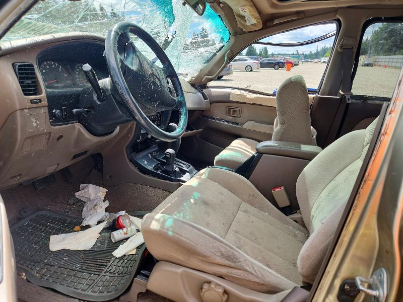 57391086 :رقم المزاد ، JT3HN86R129077598 vin ، 2002 Toyota 4runner مزاد بيع