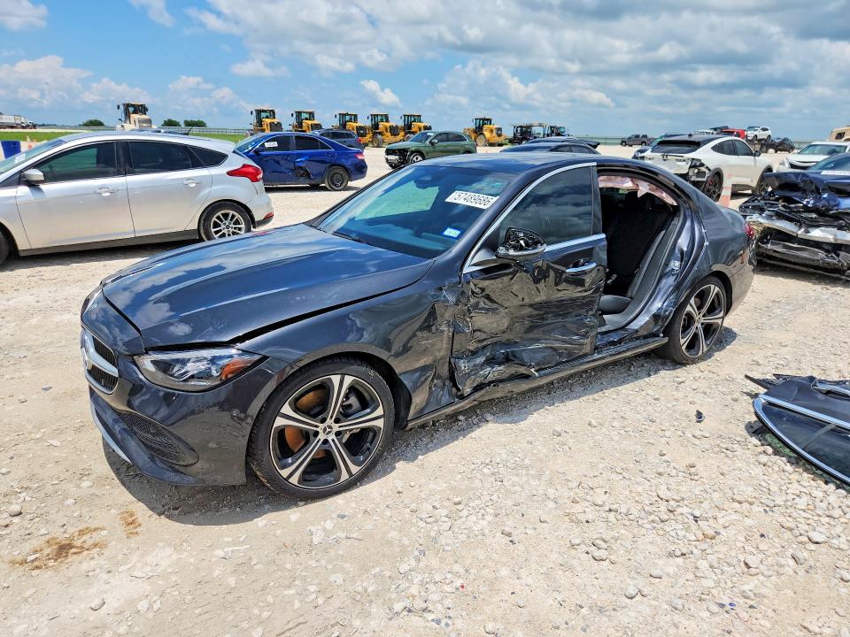 57489686 :رقم المزاد ، W1KAF4HB4RR198452 vin ، 2024 Mercedes-benz C مزاد بيع