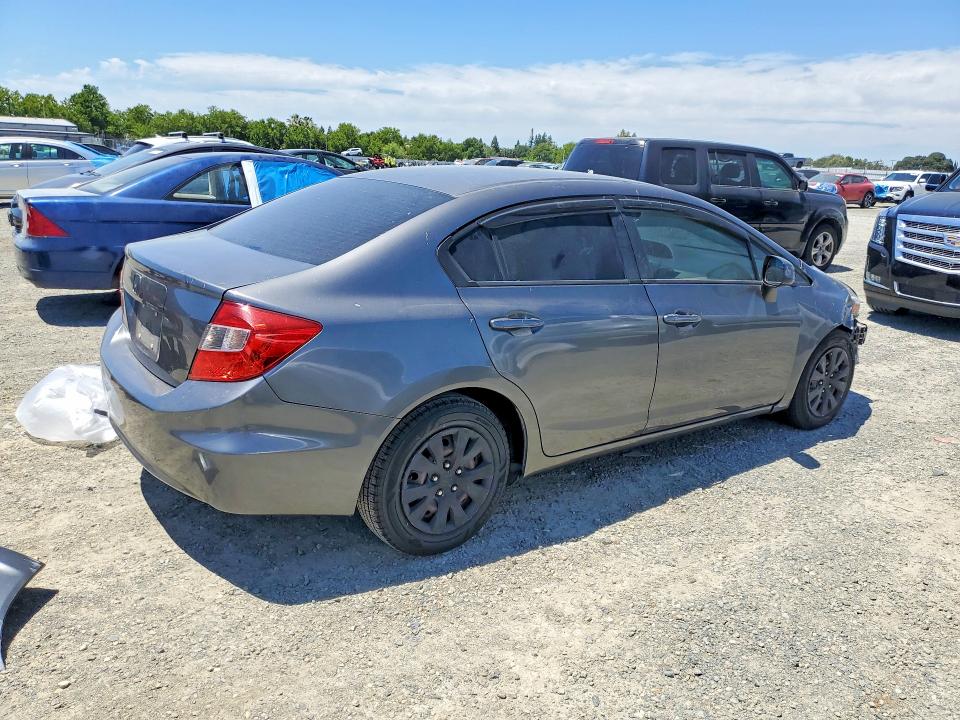 Продаж на аукціоні авто 2012 Honda Civic, vin: 19XFB2F56CE347296, номер лоту: 56369506