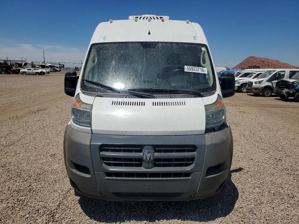 55923716 :رقم المزاد ، 3C6TRVDG5HE542969 vin ، 2017 Ram Promaster 2500 مزاد بيع