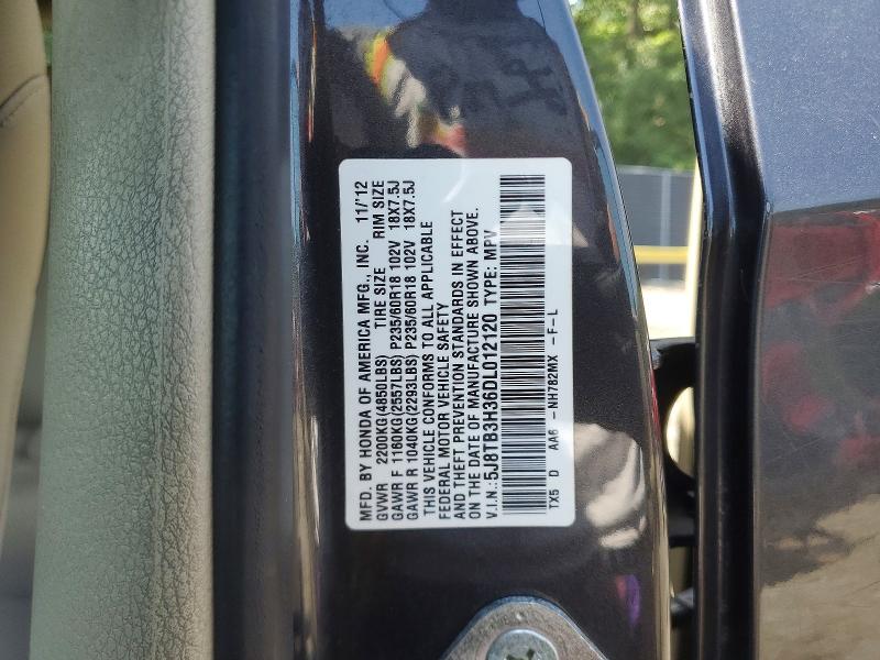 Продажа на аукционе авто 2013 Acura Rdx, vin: 5J8TB3H36DL012120, номер лота: 58828486