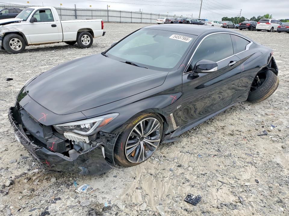 2018 Infiniti Q60 მანქანა იყიდება აუქციონზე, vin: JN1CV7EK7JM200548, აუქციონის ნომერი: 54557966