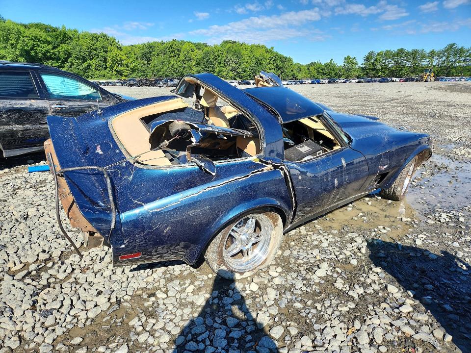 58487816 :رقم المزاد ، 1Z8789S421374 vin ، 1979 Chevrolet Corvette مزاد بيع