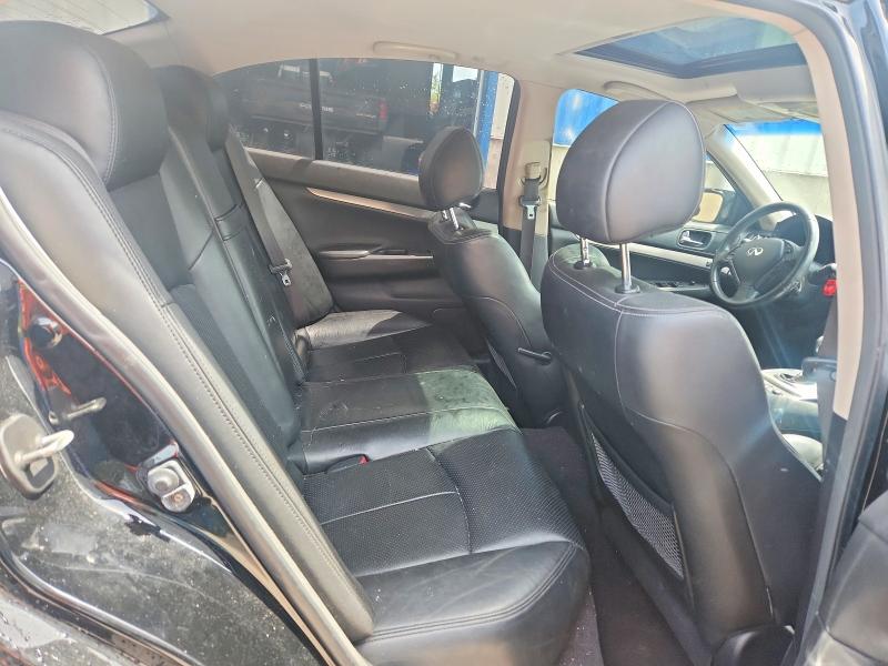 2011 Infiniti G25 Sedan მანქანა იყიდება აუქციონზე, vin: JN1DV6ARXBM652934, აუქციონის ნომერი: 57815836
