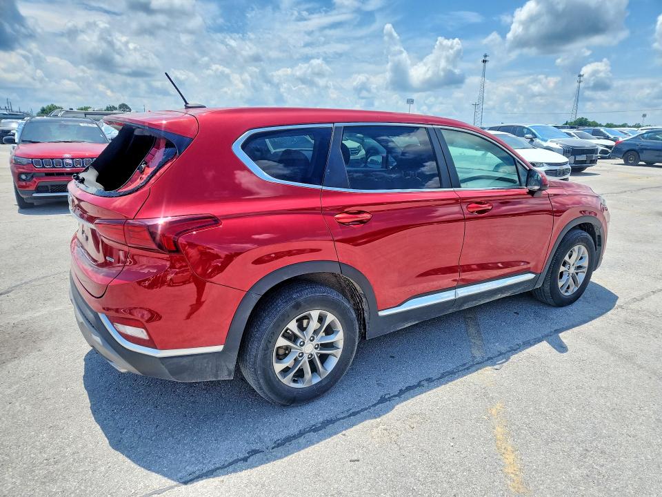2019 Hyundai Santa Fe მანქანა იყიდება აუქციონზე, vin: 5NMS2CAD0KH001495, აუქციონის ნომერი: 56158356