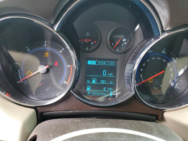 2014 Chevrolet Cruze მანქანა იყიდება აუქციონზე, vin: 1G1P75SZ2E7131439, აუქციონის ნომერი: 57821556