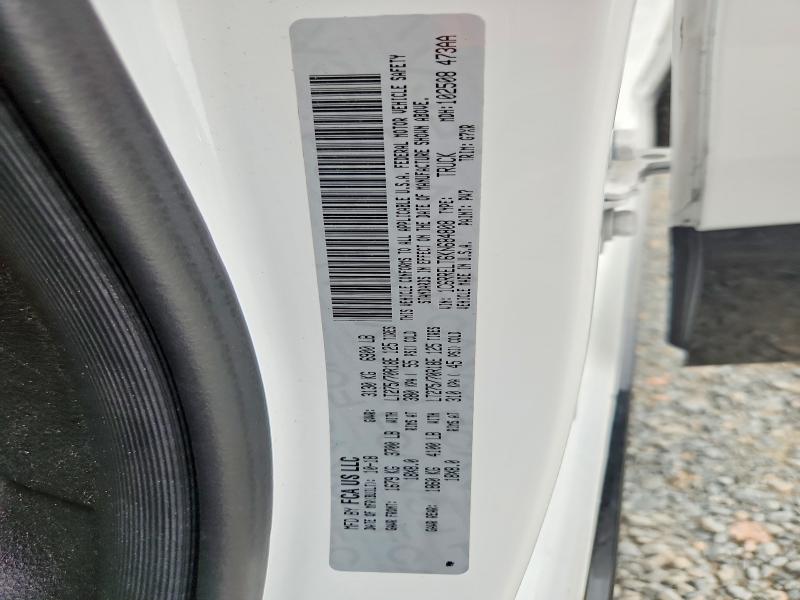 56796006 :رقم المزاد ، 1C6RRELT6KN684808 vin ، 2019 Ram 1500 مزاد بيع