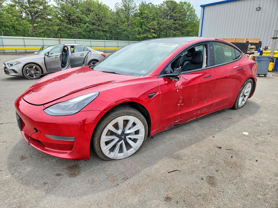 Продаж на аукціоні авто 2022 Tesla Model 3, vin: 5YJ3E1EA5NF286054, номер лоту: 58127216