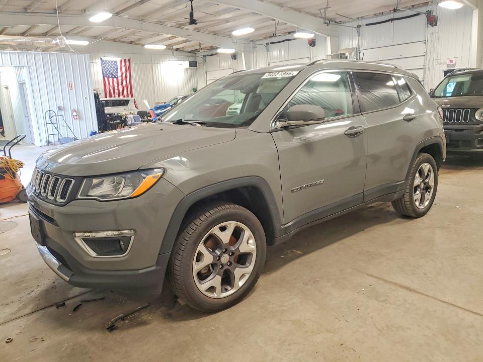 54551866 :رقم المزاد ، 3C4NJDCB9LT155970 vin ، 2020 Jeep Compass مزاد بيع
