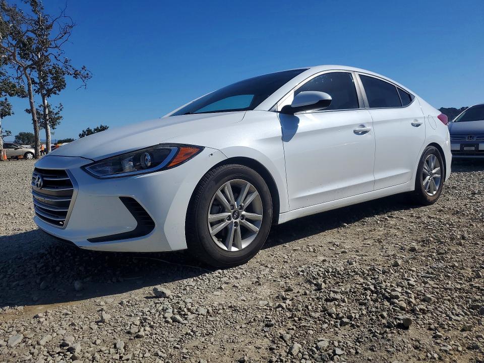 48965796 :رقم المزاد ، 5NPD84LFXHH033202 vin ، 2017 Hyundai Elantra مزاد بيع
