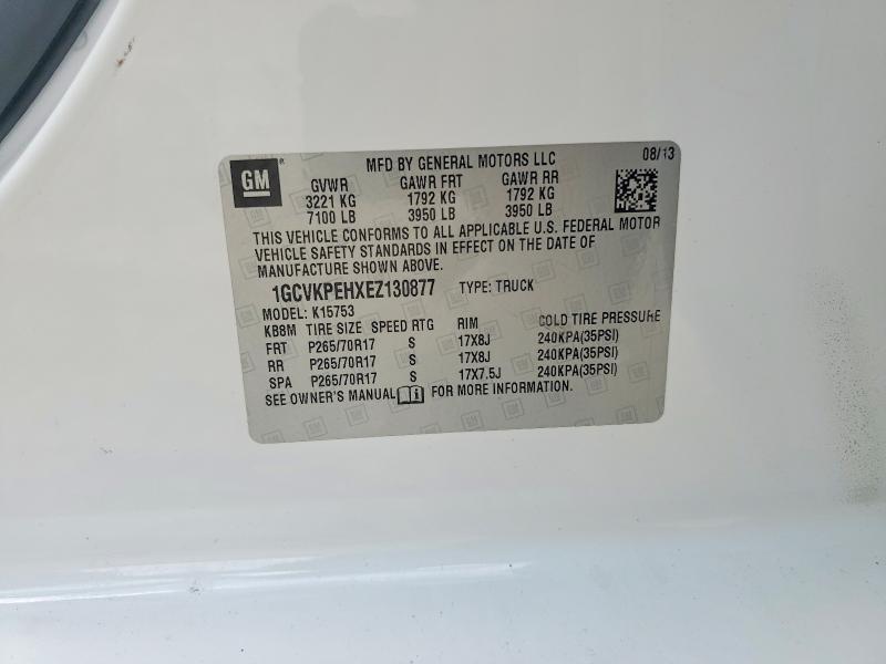 2014 Chevrolet Silverado მანქანა იყიდება აუქციონზე, vin: 1GCVKPEHXEZ130877, აუქციონის ნომერი: 56803826