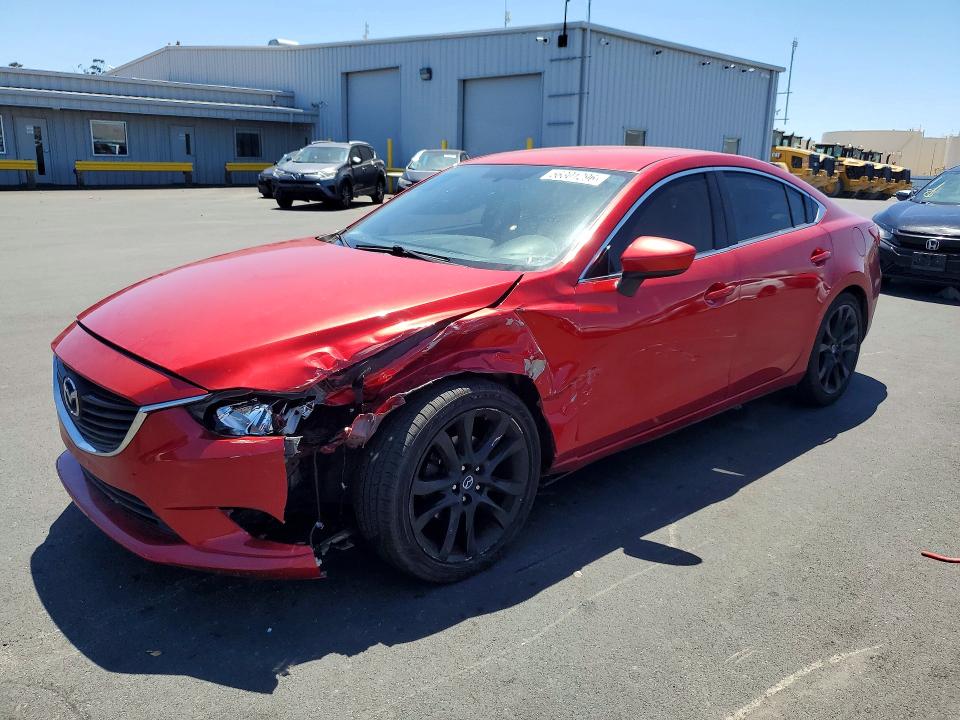 56301296 :رقم المزاد ، JM1GJ1V58F1193443 vin ، 2015 Mazda 6 مزاد بيع